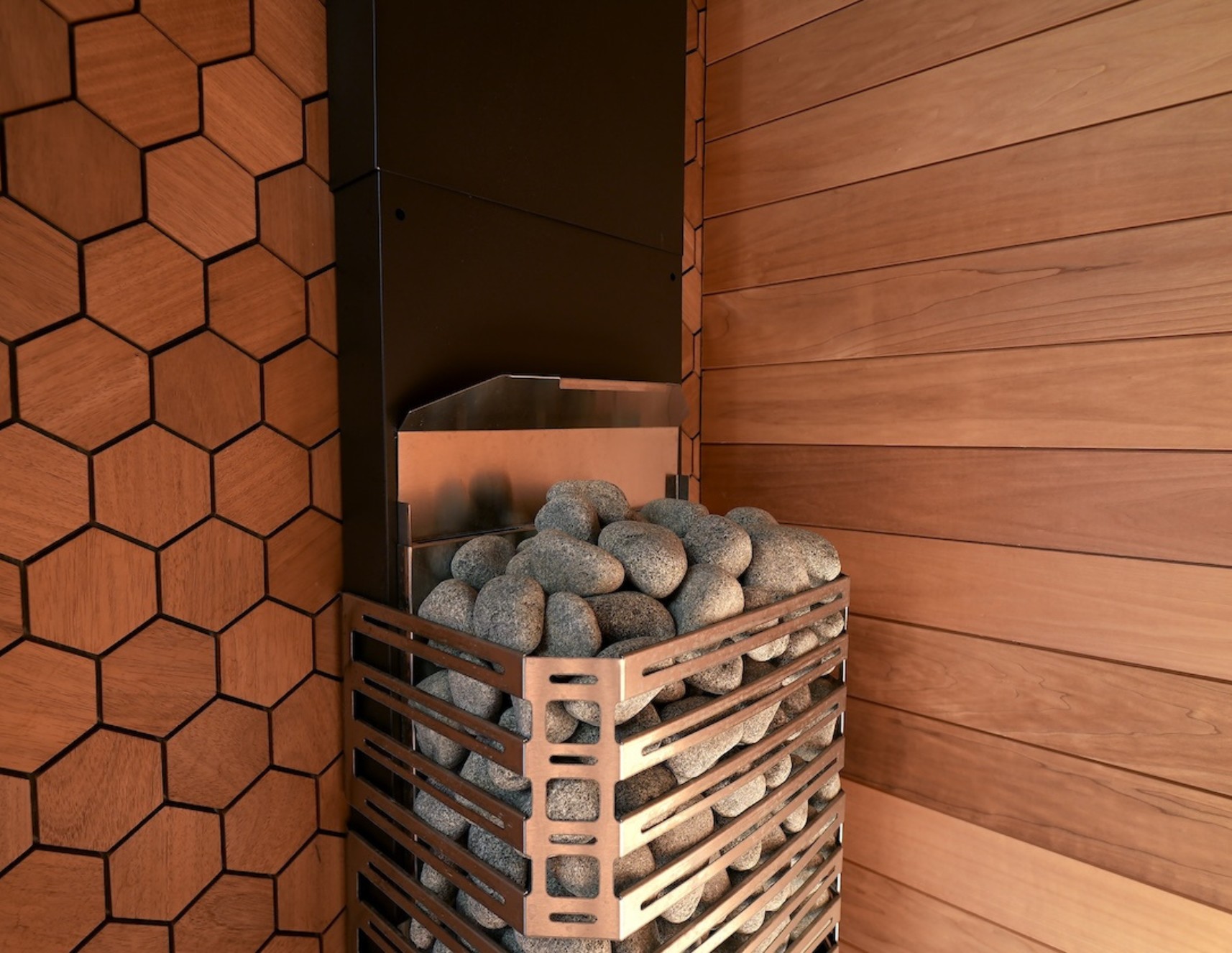 Saunum EXPERIENCE Sheath colour: black, anthracite / 3,6kW