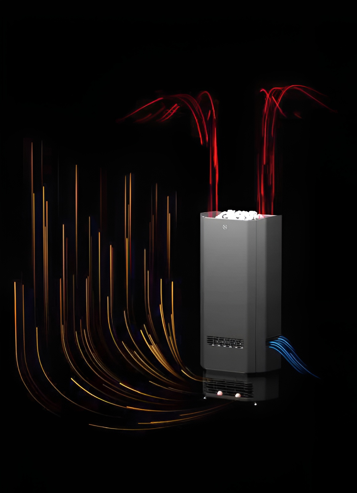 Saunum SPA SESSION Sheath colour: black / 6kw