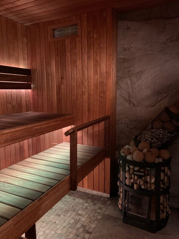 Air conditioner Saunum BASE + External touch control panel, Colour: Black - 4745090012415