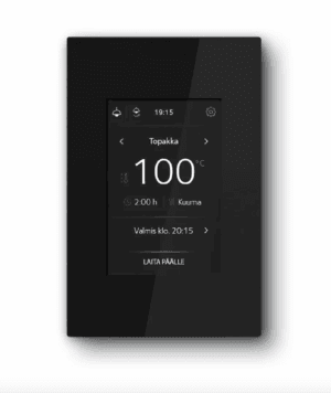 Wi-Fi Tulikivi Sauna Control Panel (Black)