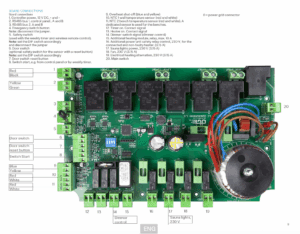 Contactor box Tulikivi for Tuisku XL (13.6-21 kW)