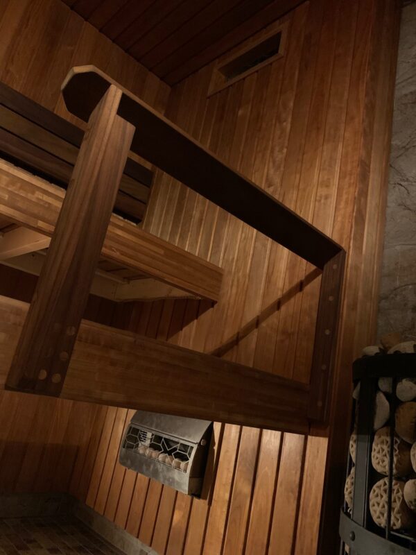 Air conditioner Saunum BASE + External touch control panel, Colour: Black - 4745090012415