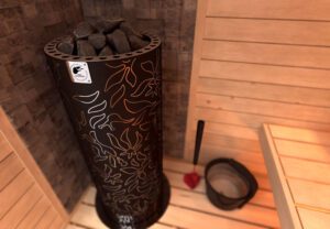 SAWO DRAGONFIRE SERIES Heaterking Round black NS