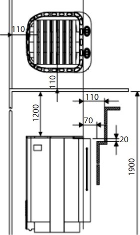 SAWO Savonia Combi NS-P-L (Completely stainless steel with 2kW steam generator and 2 aroma bowls)