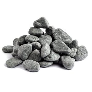 Stones for electroheaters HUUM grey rounded - Image 1